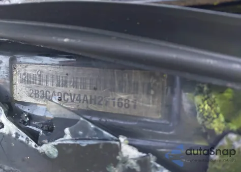 2010 Dodge Charger Rallye из США, поврежденный, VIN 2B3CA9CV4AH271681